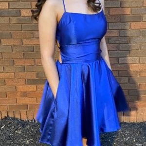 semi-formal dress, Size 0, blue